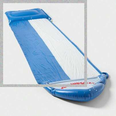 Large Capacity Inflatable Water Slide For Outdoor Summer Fun Activities Support Up To 154 Lbs