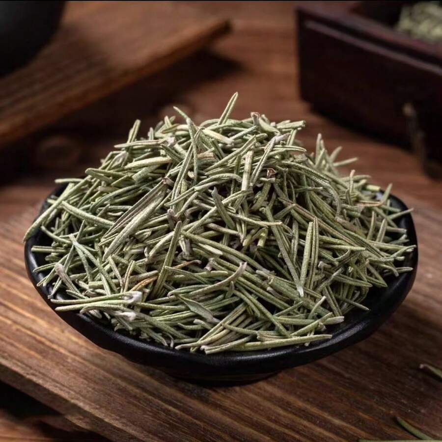 500g Rosemary Leaves, Short Stem Plant Decoration - Suitable For Home Interior Decoration, Floral Arrangement, Handicraft Making, And Restaurant Plate Decoration. It Is Fresh And Fragrant And Purifies The Air. - Rosemary - View 1