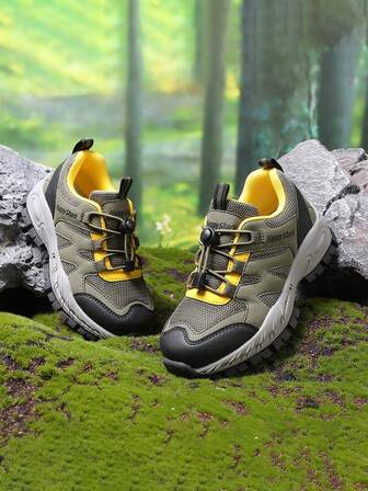 Nuove scarpe da bambino in rete traspirante, suola leggera e antiscivolo, scarpe da trekking per bambini e bambine per attività all'aperto