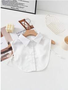 女士可拆卸假领衬衫，半截衬衫，仿领设计，适合女孩，领子，衬衫，女式衬衫，商务职业女性，女士礼物，商务休闲女性 - 彩色 - 查看 6