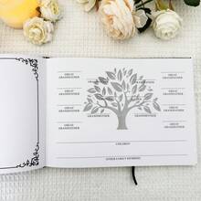 In Loving Memory Funeral Guest Book - 100 Pages With Pen & Storage Box - Hardcover Memorial Book With Message Line  For Email, Name And Address- For Funeral Services,Celebration Of Life Or Memorial Service(Black) - Black - View 6