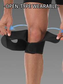 MASEDA 1 Female Male Adjustable Unisex Knee Support Padded Gear Knee Pad For Basketball / Running / Gym Sports Equipment Knee Support Sports Pad For Fitness - Multicolor - View 6