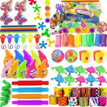 67件套派对礼品袋填充物，套装，圣诞袜填充物，教室散装，宝箱嘉年华奖品礼物，皮纳塔袋填充物，成人生日派对用品 - 珊瑚粉 - 查看 11