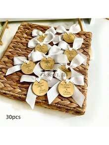 Thẻ tên bằng gương acrylic mạ vàng, thẻ tên cưới, thẻ cảm ơn, thẻ ngày cưới, thẻ ngày Valentine, quà tặng tiệc cưới, thẻ cao cấp, phụ kiện trang trí bánh cưới, thẻ trang trí ngày lễ, thẻ quà tặng ngày Valentine, đa chức năng, trang trí, tái sử dụng, thanh lịch, thời trang, chất lượng cao, màu sắc tươi sáng. - Vàng - Xem 10