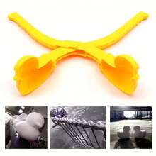 2025 New 4pcs/Set Luxury Outdoor Snowball Clip, Multi-Shape Snowball Catcher For Throwing Snowballs, Outdoor Sports (Random Color & Style), Snowball Maker, Snowflake Shaper, Snow Gear, Snowball Accessories, Outdoor Snowman, Snowball Fight, Sled, Snowball Mold, Snow Play Tools, Snow Shaping Tools, Heart-Shaped Snowball - Multicolor - View 3