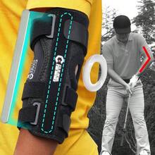 Training Aid Straight Arm Elbow Brace Swing Trainer, Straight Away Swing Trainer Aid To Eliminate Chicken Wing Swing Accessories Practice Equipment Gifts Men Women Beginner - màu đen - Xem 2