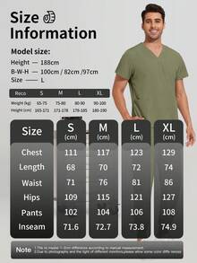 Operating Room Scrubs Uniforms Hospital Doctor Working Clothes Dental Clinic Nurse Surgery Suit Pet Grooming Veterinary Workwear - Olive Green - View 10