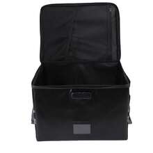 Caja organizadora de documentos, caja de almacenamiento ignífuga a prueba de agua para uso doméstico y exterior - Negro - Ver 5