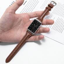 Slim Leather Band Loop Compatible With Samsung Galaxy Watch Fit 3 R390 Soft Wristband Bracelet Strap For Galaxy Watch Fit 3 Replacement - Galaxy Fit3 - View 10