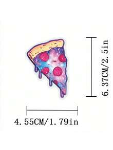 SCXXBSW 50 Peças Adesivos Decorativos de Grafite Céu Estrelado em Estilo Cartoon para Copos, Laptops, Malas, Capas de Celular, Adesivos Transparentes Duplos - Multicolorido - Visão 10