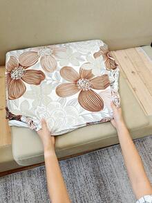 1 Vỏ đệm ghế sofa in họa tiết theo mùa, họa tiết lá và hoa, vỏ bọc ghế sofa đàn hồi có thể tháo rời, thích hợp cho phòng khách, phòng ngủ, bảo vệ ghế sofa văn phòng, trang trí nhà cửa - Nhiều màu - Xem 8