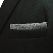 Pauelo De Bolsillo Para Hombre Estampado Paisley Para Bodas Y Eventos - HH30 - Ver 6