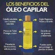 Óleo Capilar Terramar 3 en 1 – Brillo, Reparación y Nutrición - Amarillo - Ver 3