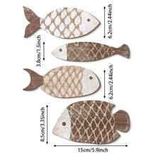 1 Bộ Đồ Trang Trí Tường Cá Bằng Gỗ Bãi Biển Chủ Đề Hàng Hải Bờ Biển Tượng Cá Bằng Gỗ Đàn Cá Nghệ Thuật Treo Tường Nhà Hồ Đại Dương Trang Trí Đồ Trang Trí Cổ Điển Cho Nhà Tắm Phòng Ngủ (Dán DIY) Trang Trí Phòng Trang Trí Phòng Ngủ Trang Trí Nhà Trang Trí Trường Học Trường Học Bất Ngờ Trang Trí Ký Túc Xá Trở Lại Trường - Nhiều màu - Xem 14