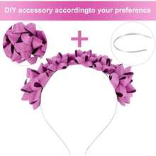 FINGERINSPIRE 24 Pack Dolls Hair Hoop-8inch BJD Hair Accessories Making, Hairbands Hair Hoops, Silver Plain Blank Hard Metal Headbands Hair Bands Clasps Tiara Accessories QDI7 - 1 - Xem 4