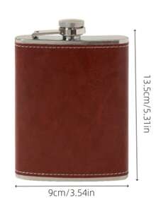 8ozPortable Pocket Hip Flask Outdoor Travel 240ml Stainless Steel Flask Whiskey Drink Alcohol Flasks Can Be Used For Drinking Water, Coffee, Milk, Beverages,Suitable ForTravel,Parties, Weddings, Outdoor ,Birthday,Friend,Boyfriend,Father,Surprise Gift - Multicolor - View 8
