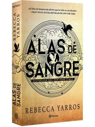 Libro Alas de Sangre| Rebecca Yarros (Saga "Empíreo", fantasia romantica, accion, romance, dragones, ciencia ficcion)