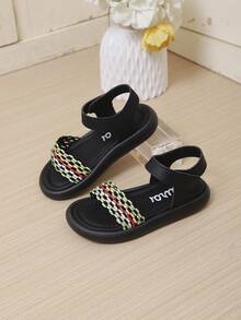 1 Pair New Colorful Design Soft Bottom Casual Outdoor Sandals For Toddlers & Infants - Multicolor - View 6