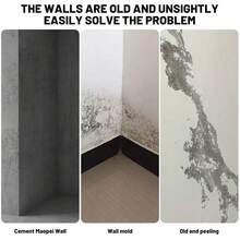 12Pcs Self-Adhesive Marble Tiles Sticker Stick On Wall Floor Kitchen Bathroom - Wall Stickers - View 6