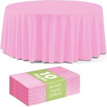 Kitchen Tablecloth - Baby Pink - View 12