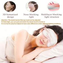 10pcs Double-Sided Sleep Masks - Light Blocking Elastic Bandage Design, Hypoallergenic & Fragrance-Free For All Light Beige Types, Travel Nap Eye Masks For Relaxation, Home & Commute Use