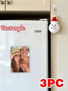 1/3/5pcs Customized Photo Acrylic Fridge Magnets, Personalized Photo Fridge Magnets. Size: 9cm, 6 Shapes/Styles. Customized Photo Acrylic Fridge Magnets Are Unique Souvenirs And Also Make Great Gifts For Classmates And Colleagues. We Offer Magnets In Various Shapes, Romantic Anniversary Gifts, And Gifts For Boyfriends And Girlfriends.