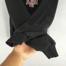 Vintage Texas A&M University Sweatshirt 2XLarge Texas A And M Printed Jumper Texas Aggies  Crewneck Aggies Football Sweater Size 2XL2025 - màu đen - Xem 5