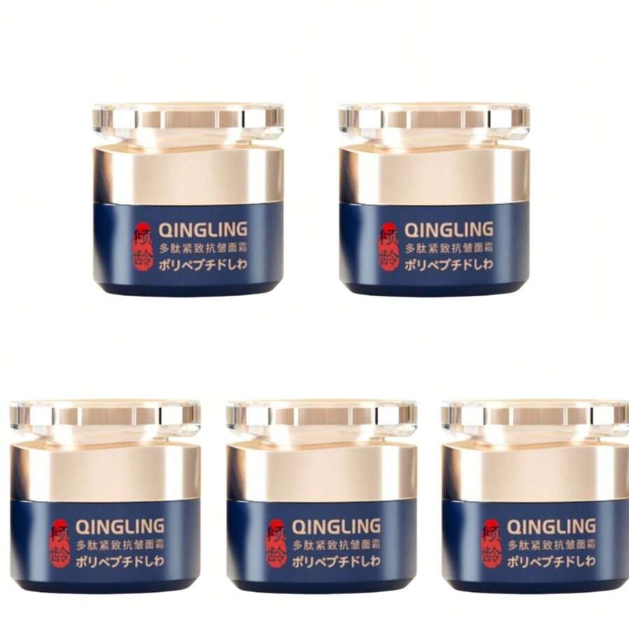 Crema Facial , Crema Removedora De Arrugas Qinglin Pa 5pcs - Champán - Ver 1