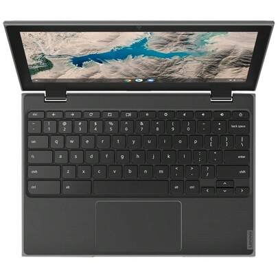  Refurbished - Lenovo Chromebook 100e 11.6" 4GB 32GB SSD AMD A4-9120C 1.6GHz ChromeOS, Black