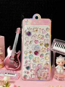 3D Cute Animal Reward Stickers - Elegant And Fresh Design, Perfect For Phone Cases, Notebooks, Crafts, Fun Stickers, Diary Expansion Pages, 3D Embossed Stickers And Graffiti Stickers. - Multicolor - View 10