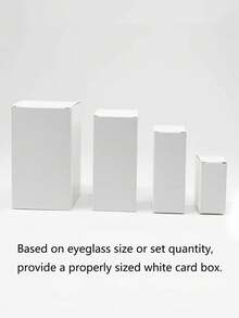 1pc Plastic Geometric Sweet Modern Simple Style Punk Delicate All-Match Best Friend Style Women Clear Glasses Reading Musical Festival Back-To-School Essentials Watch TV All-Season Accessories