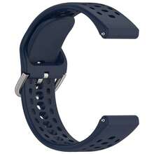 Compatible With Amazfit Bip 6 Band, 22mm Width Silicone Replacement Strap For Amazfit Bip 6 Smartwatch{Inchcolor_nameinch:InchNavyBlueinch} - Navy Blue - View 5