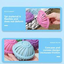 Bola reutilizable para eliminar el cabello para lavadora y secadora, colector de pelo y pelusa de mascotas con agujeros de ventilación y filtro antiatascamiento de colores