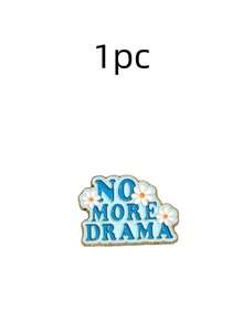 1枚向日葵可爱胸针字母胸针蝴蝶徽章服装包包装饰扣章节日小礼物情人节礼物 - 彩色 - 查看 13