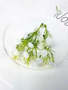 30 支仿真软橡胶满天星人造花，可用于 DIY 发夹、花环、服装配饰、婚礼花艺布置、摄影道具、装饰花卉 - 彩色 - 查看 8