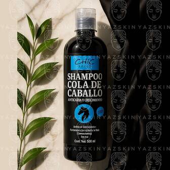 Shampoo cola de caballo-fortalece el crecimiento