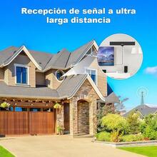 Antena de TV Digital 4K con Amplificador, para Interior/Exterior, Diversos Diseños, Regalo Agradable, Onda Terrestre Alta Definición - AT-TX-006 - Ver 3