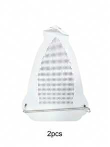 1/2 st värmebeständigt strykjärnskydd - för ångstrykjärn - glidande skyddsöverdrag, enkelt att installera, lämpligt för olika tyger, väskor, förvaringspåsar, förvaringslådor, hushållsartiklar, researtiklar, studentrumsförvaring, strykbrädeskydd, tillämpligt på de flesta tyger och rengöringsverktyg