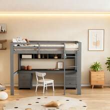 Kids Bed Frames, Headboards & Footboards - Grey - View 1