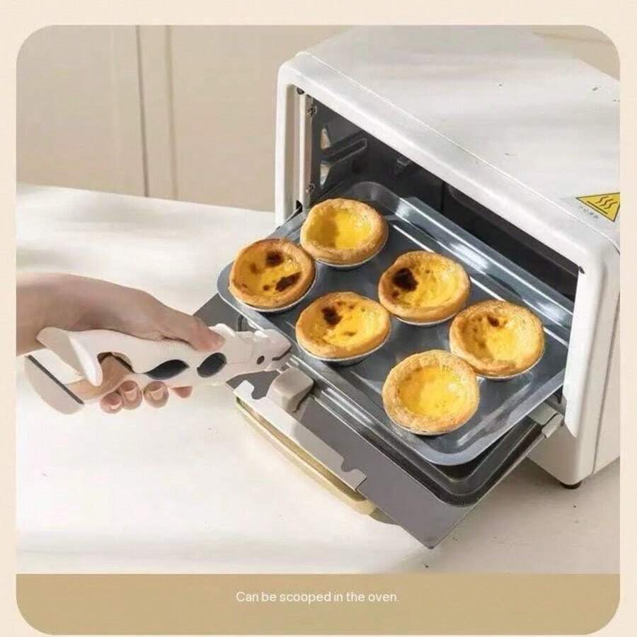多功能耐热硅胶夹，可作开罐器、隔热垫、微波炉夹，适用于厨房 - 彩色 - 查看 1