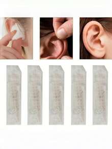 200/100/60/20片装一次性耳穴贴，耳针疗法，耳部按摩疗法，耳穴贴片，耳针治疗 - 彩色 - 查看 2