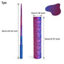 1pc 3d Printed Telescopic Sword, Leisure Toy, Creative Toy For Teenagers > Pressure-Relieving Toy For Teenagers, Leisure Tool For Teenagers. Xiangyun Telescopic Sword, Luminous Outdoor Toy Sword, Puncture-Resistant Design, Interactive Mini-Game, A Must-Have For Festival Gifts - Multicolor - View 8