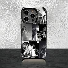 Funda para teléfono Jc Reyes Tour 2025 para 17,16,15,14,13,12,11,Pro,Max,Plus, cubierta mate negra a prueba de golpes - Z1 - Ver 6