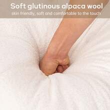 Modular Sofa Bed, French-Style Tatami Sofa, With L-Shaped Armrests, Adult Floor Sofa Mattress, Foldable Comfortable Lounge Mattress, With Pillows, Suitable For Living Room, Bedroom, Office - 白色 - 查看 7