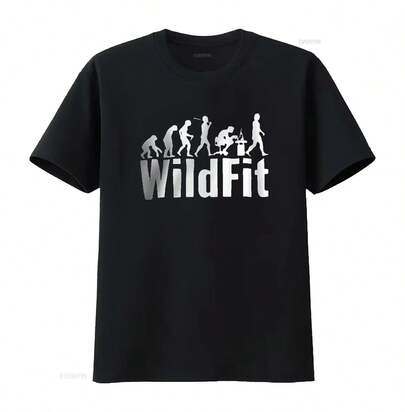 Mens Wildfit E Logo White T Shirt Black 3X Large Vintage Washed Casual Stretched Top For Everyday Wear Fashion Stylish