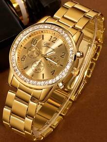 2件套简约复古情侣硅胶手表套装，时尚石英表配件组合，采用方形表盘和哑光硅胶表带（有黑色或酒红色可选）。 - 彩色 - 查看 2