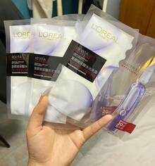 L’Oreal Paris Revita Lift Filler HA Pro-Xylane 安瓶面膜 1/5片装，保湿舒缓面膜，蕴含维生素B5、积雪草和玻尿酸，抗衰老除皱面膜，适用于敏感/干性肌肤，可用于术后/夜间修护。 - 透明 - 查看 4