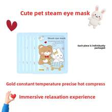 16pcs/24pcs This Temperature-Controlled Steam Eye Mask Is Specially Designed To Meet The Eye Care Needs Of Modern People. With A Precise 41°C Golden Temperature, It Provides Gentle And Nourishing Thermal Therapy To The Skin And Muscles Around The Eyes For 30 Minutes. Non-Scalding And Non-Cooling, It Gently Covers The Eyes Like A Cloud, Delivering An Immersive Relaxation Experience - Multicolor - View 8
