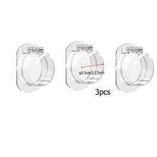 TWO DADS 1/2/3个装大号炉灶旋钮盖，安全双钥匙设计，升级通用尺寸燃气旋钮盖，直径52 x 45毫米，最小旋钮间距63毫米。