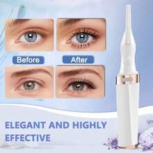 GSYY Heated Eyelash Curler 2 In 1 Cl-Type Electric Eyelash Curler With Rechargeable Battery For 24H Long La Use 3 Heating Modes 8S Fast Heating Ideal Makeup Tool For Wen Girls Perfect Gift Wh - trắng - Xem 6